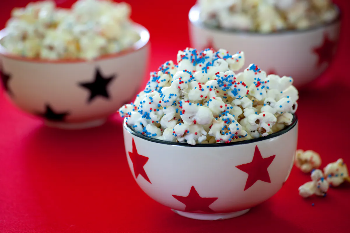 4th of july popcorn