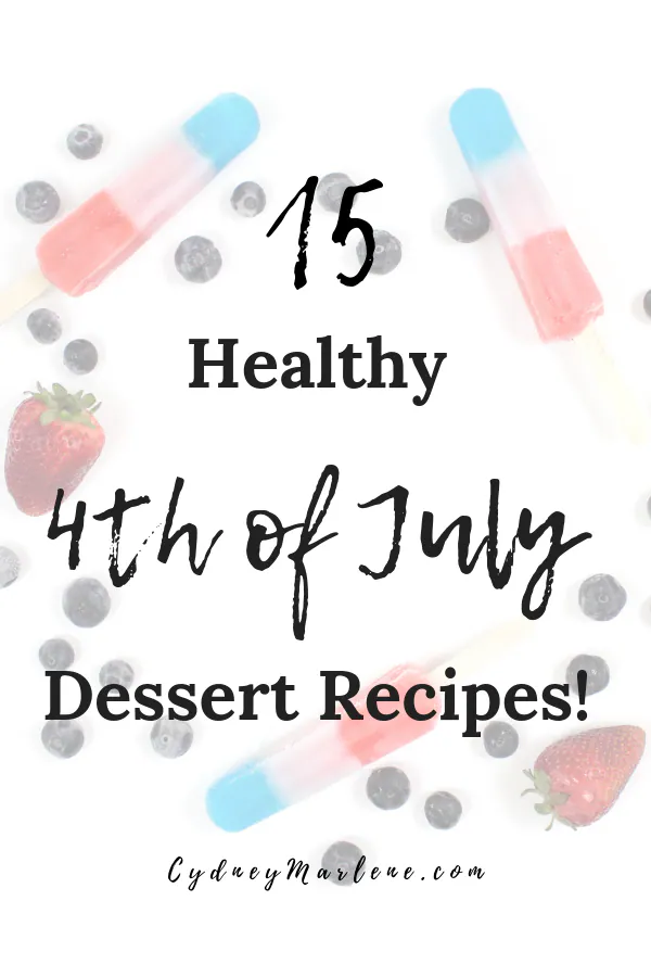15 healthy 4th of July Desserts
