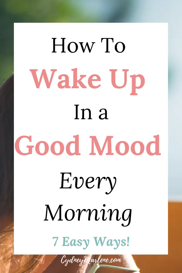how to have a positive morning