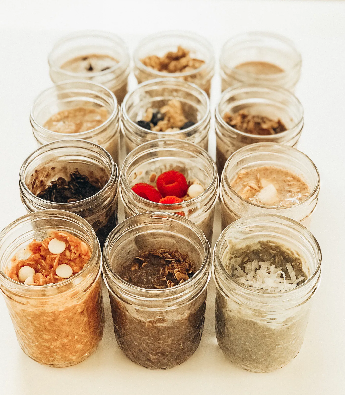 simple and healthy overnight oat recipes
