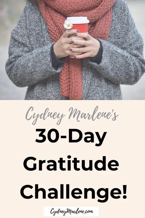 30 day gratitude challenge