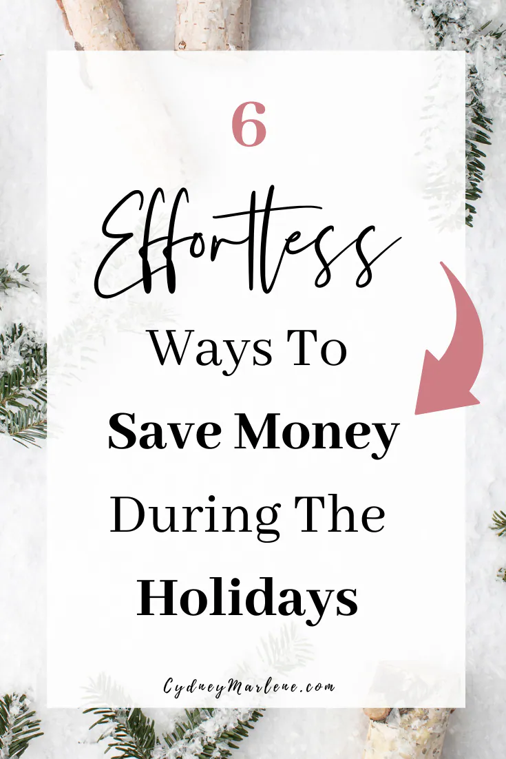 6 effortless ways to save money