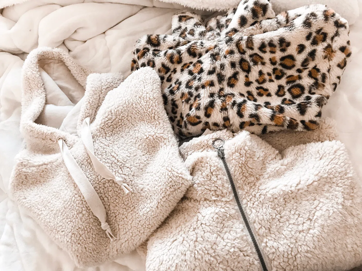 sherpa blankets and jackets