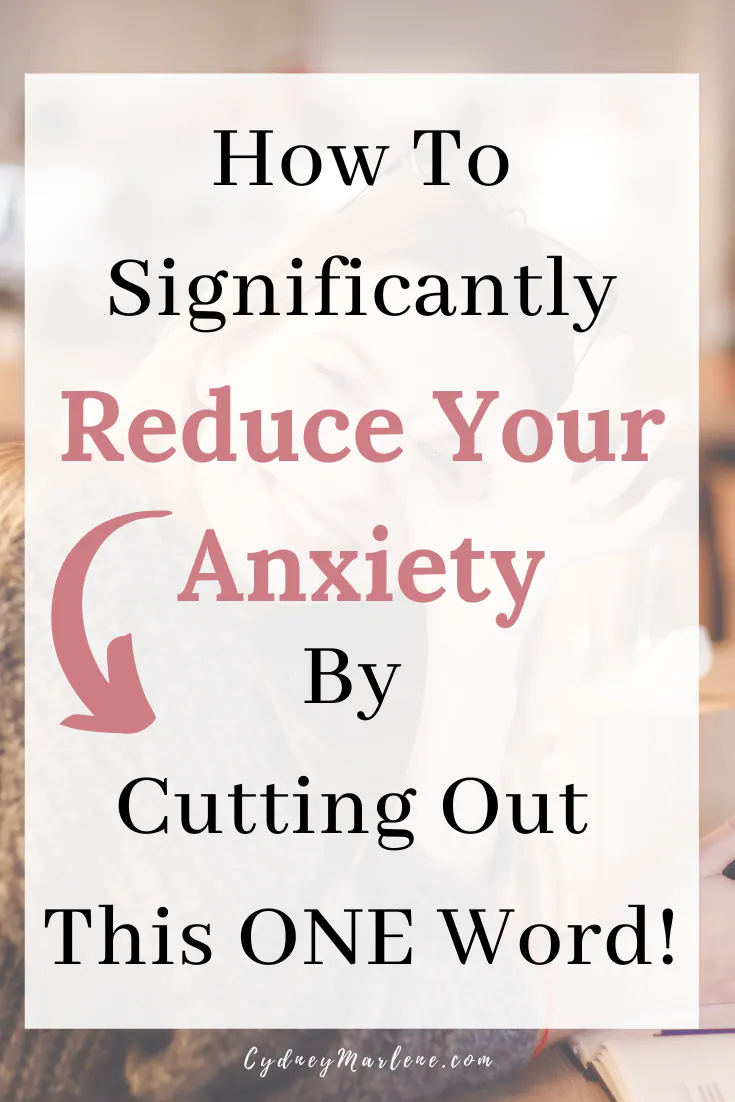 how to reduce your anxiety