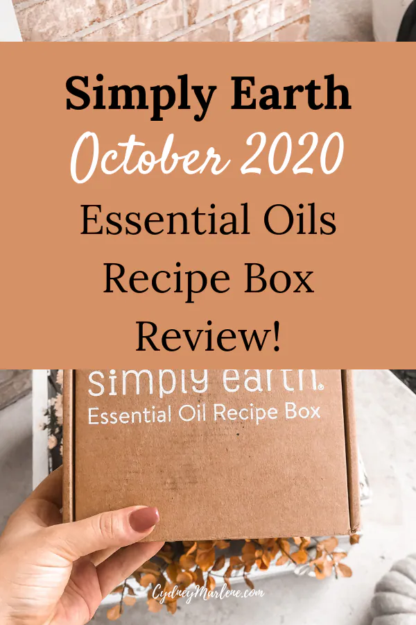 simply earth October 2020 box
