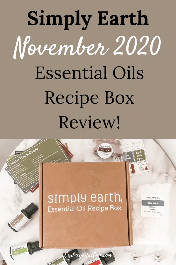 Simply Earth November 2020 Box Review