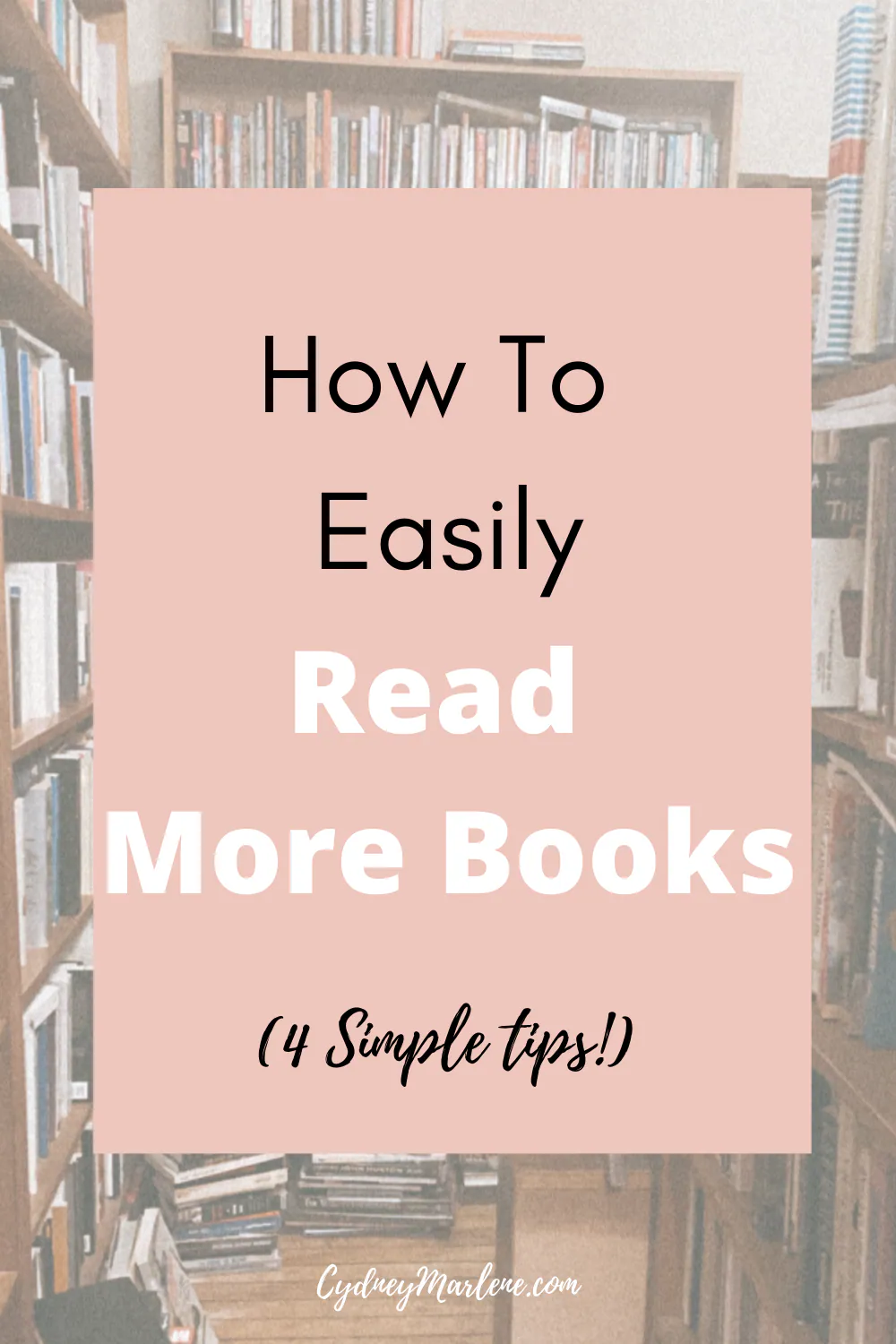 how to easily read more books