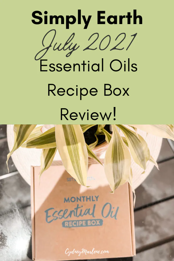 Simply Earth Essential Oils July 2021