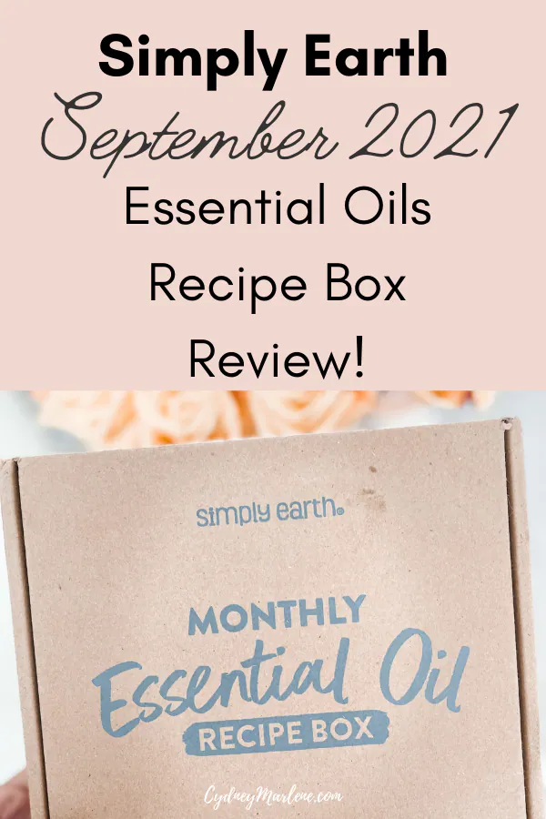 Simply Earth Essential Oils September 2021