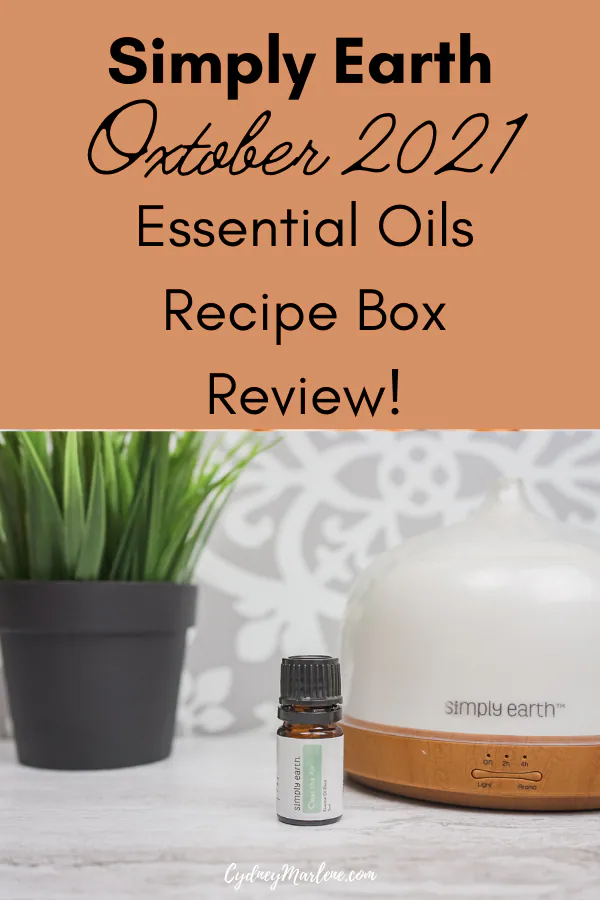 Simply Earth Essential Oils October 2021